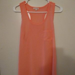 Zenana Outfitters Peach Thin Blouse